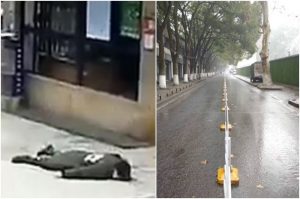 Video Korban Virus Corona Tumbang Dijalanan, Wuhan Bak Kota Zombie