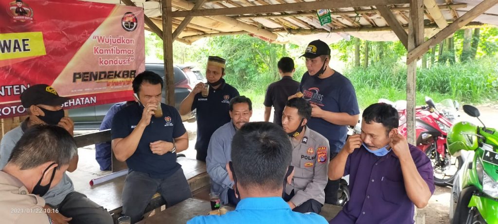 Melalui Kegiatan Yuk Ngopi Wae, Bidhumas Polda Banten Sampai Kamtibmas Patuhi Protokol Kesehatan