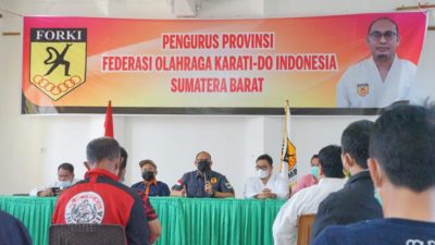 Temui Atlet dan Sabuk Hitam se-Sumbar,  Andre Rosiade Yakin Karateka Sumbar Raih Emas PON Papua