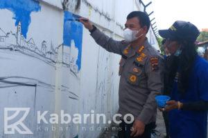 Antusias, Peserta Bhayangkara Mural Festival 2021 di Sumbar Lebihi Kuota