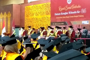 Kasus COVID-19 Landai, UIN IB Padang Kembali Wisuda Tatap Muka