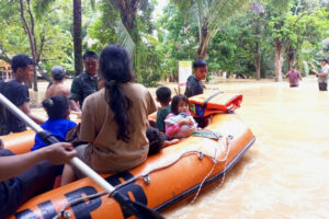 Sungai Batang Hari Meluap, 540 KK di Dharmasraya Terendam Banjir