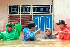 Diguyur Hujan, 1.091 KK di Pesisir Selatan Terendam Banjir
