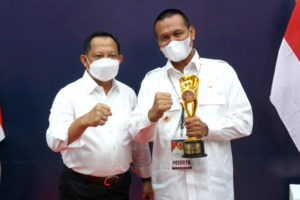 Raih Penghargaan IGA 2021, Kota Pariaman Dinobatkan Daerah Terinovatif