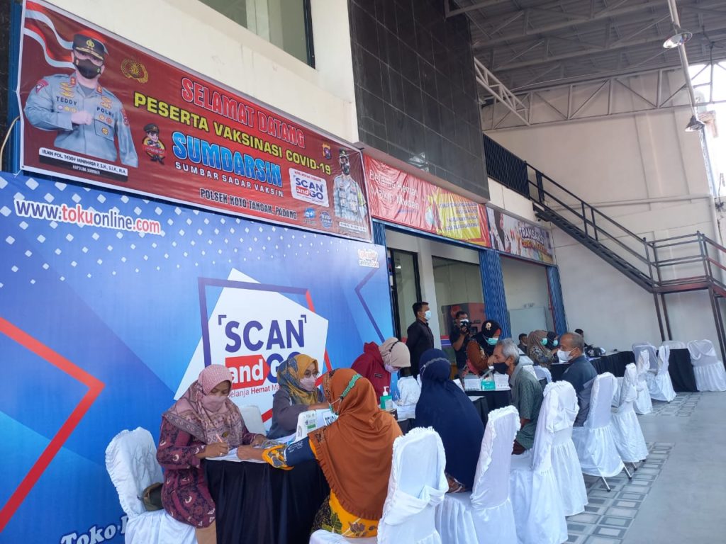 Gelar Vaksinasi Gratis,  Ritel dan Grosir Digital Scan and Go Dilibatkan