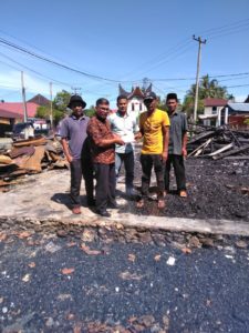 Porbbi Sumbar Bantu Korban Kebakaran Pessel. Verry: Duka Masyarakat Adakah Duka Porbbi Sumbar