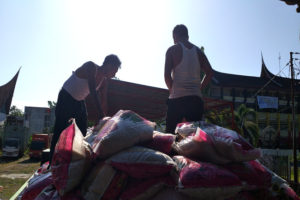 Muba Serahkan 25 Ton Beras ke BPBD Sumbar untuk Penyintas Gempa Pasaman dan Pasaman Barat