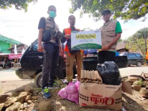 Lazis Darul Hikmah Pasaman Barat Salurkan Sembako untuk Korban Gempa