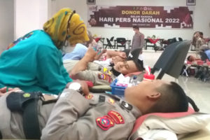 Bantu PMI, Polda Sumbar Targetkan 350 Pendonor Darah