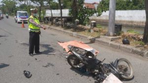 Kecelakaan Anggota TNI dan Istri yang Ditabrak Anak Sendiri