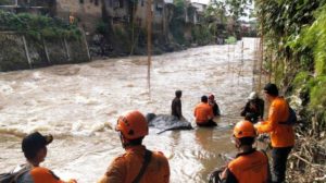 BPBD Kota Bogor Lanjutkan Pencarian Bocah yang Hanyut di Sungai Ciliwung