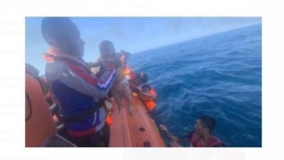 Kapal Cantika Lestari Terbakar Hebat di Tengah Laut Penumpang Panik dan Melompat ke Laut