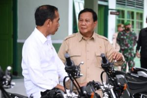Jokowi Mengaku Sering Berbincang Politik Sekali Duakali Dengan Prabowo