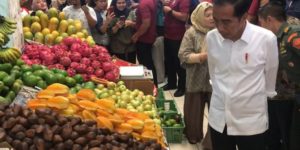 Cek Harga Jelang Natal dan Tahun Baru “Jokowi Blusukan di Pasar Cigombong Bogor”
