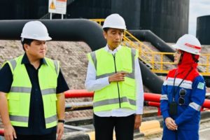 Jokowi Dorong Pertamina Gunakan Teknologi Digital