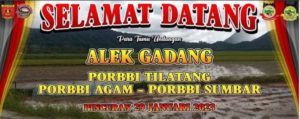 Porbbi Tilatang-Porbbi Agam-Porbbi Sumbar Gelar Buru Alek, Jadikan Buru Alek Iven Wisata