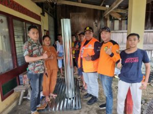 Gerak Cepat, Verry Mulyadi Bantu Korban Angin Puting Beliung