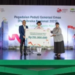Pegadaian Beri Tim Paskibraka 2023 Beasiswa Tabungan Emas Rp 291 juta