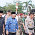Wakil Ketua DPRD Sumbar Suwirpen Suib Hadiri Apel Gelar Pasukan Operasi Mantap Brata 2023-2024