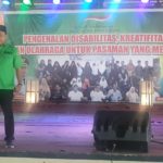 DONIZAR Anggota DPRD Prov. Sumbar ” Tak Selesaikan Pidatonya” di Acara Pengenalan Disabilitas, Kreatifitas dan Olahraga Untuk Pasaman Yang Merata