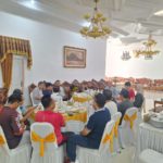 Bupati Pasaman Sabar AS Kopi Morning Bersama Prof Fasli Djalal