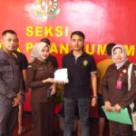 Kejaksaan Negeri Pasaman Terima 4 (Empat) Tersangka Tindak Pidana Narkoba Dari Polda Sumbar