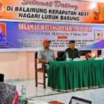 Ermaneli Sosialisasi Perda di Lubuk Basung.
