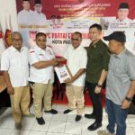 Desrio Putra Ambil Formulir di DPC Gerindra Padang, Siap Jawab Keluhan Masyarakat