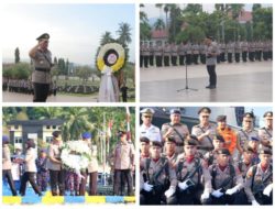 Polda Sumbar gelar Ziarah dan Tabur Bunga, Peringati Hari Bhayangkara ke-78
