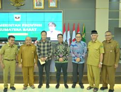 Tiga Pimpinan Pratama Selesaikan Masa Bhakti di Pemprov Sumbar