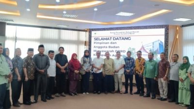 Perkaya Wawasan dan Strategi, Bamus DPRD Agam Berkunjung ke DPRD Sumbar
