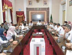 Rapat Tindak Lanjut Relokasi Kawasan Bencana, 3,8 Hektare Lahan Disiapkan Pemprov Sumbar