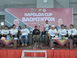 Hadiri Pembukaan Kejuaraan Bulu Tangkis Kapolda Cup Sumbar 2024, Gubernur Sumbar Ucapkan Terimakasih