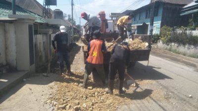 Dinas BMCKTR Sumbar, Perbaiki Jalan Padang Luar – Simpang Malalak