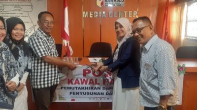 Tahapan Coklit, Bawaslu Kabupaten Pasaman Launching Posko Kawal Hak Pilih Daftar Pemilih