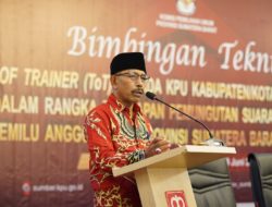 KPU Sumbar Pastikan Logistik PSU Telah Terdistribusikan