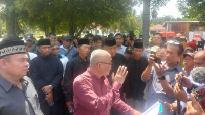 PT LIN di Demo Ratusan Masyarakat Kinali