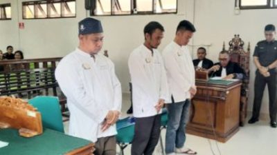 JPU Kejaksaan Negeri Pasaman Tuntut Hukuman Mati Tiga Pelaku Narkotika