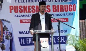 Peletakan Batu Pertama Pembangunan Puskesmas Birugo 