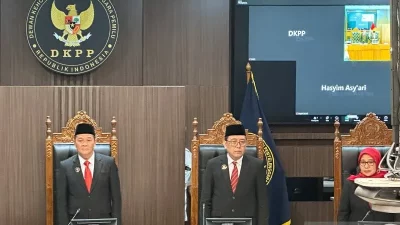 Ketua KPU RI Dijatuhkan Sanksi Pemberhentian Tetap oleh DKPP