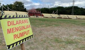 Win Bernadino Ungkap Kondisi Lapangan Stadion Gor Haji Agus Salim