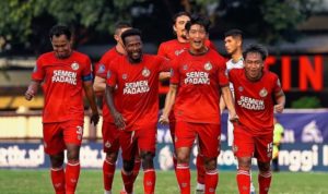 Semen Padang FC Menang Tipis 1-0 atas PSS Sleman, Kenneth Ngwoke Cetak Gol Kemenangan