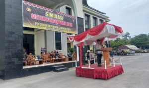 Polres Pasaman Gelar Simulasi  Sisitem Pengamanan Kota Pada Pilkada Serntak 2024