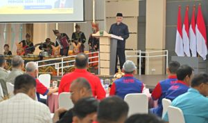 Hadiri Pelantikan Pengurus Persambi Sumbar, Gubernur Mahyeldi Ingatkan Pentingnya Pembinaan Atlit Usia Muda