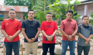 Pengurus LSKKP A1 Turut Serta dalam Gotong Royong Pembangunan Rumah Korban Kebakaran di Muara Bangun