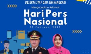 Kapolres Pasaman AKBP. Yuhdo Huntoro, S.I.K M.I.K Ucapakan Selamat Hari Perss Nasional Ke79