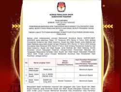 Parulian Penuhi Syarat Administrasi dalam Pilkada Pasaman 2024