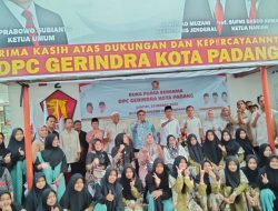 DPC Gerindra Kota Padang Gelar Buka Bersama dan Santuni Anak Yatim