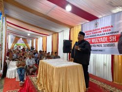 Sekretaris Komisi IV DPRD Sumbar, Verry Mulyadi, Sosialisasikan Perda Pengelolaan Sampah