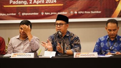 KPU Sumbar Tetapkan Jadwal PSU Pasaman Sabtu 19 April 2025 Resmi